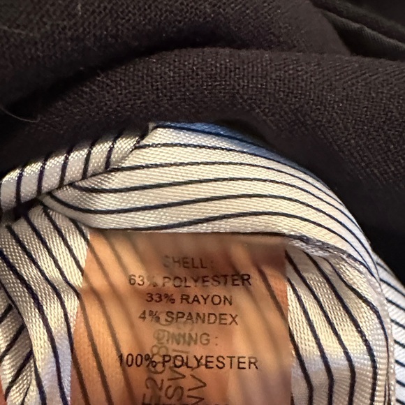 Calvin Klein Women's Elegant Navy Blazer Capsule Basic Minimalistic Size 10 - Picture 3 of 6